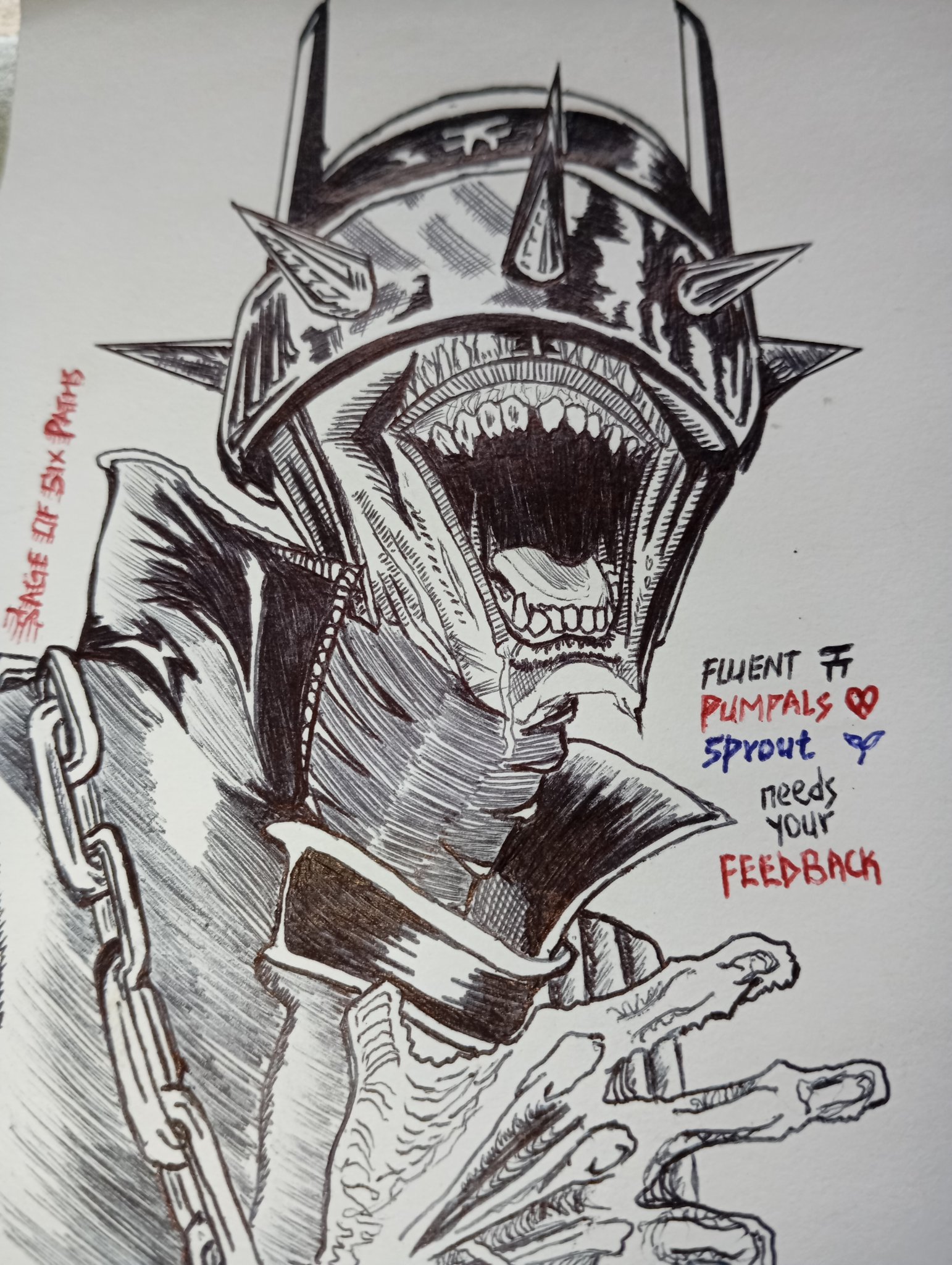 Batman who laughs needs feedback